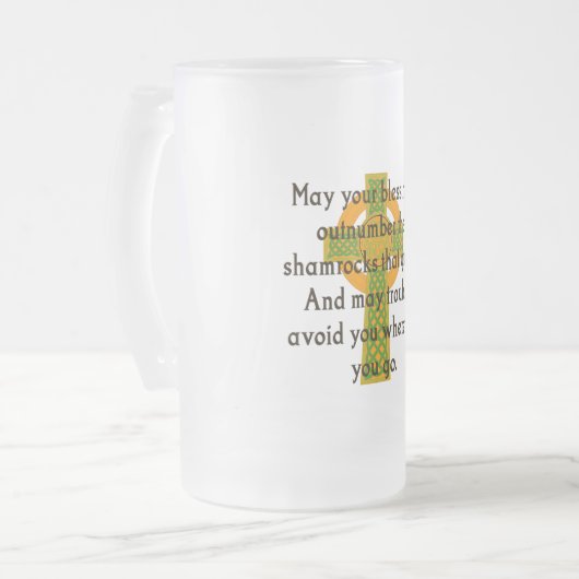 Chope Givrée Puisse Les Bénédictions Dépasser En Nombre - Citat (Devant gauche)