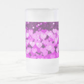 Chope Givrée Purple Hearts Faux Parties scintillant (Centre)