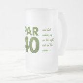 Chope Givrée Quarantième fête d'anniversaire de golfeurs (Devant droit)