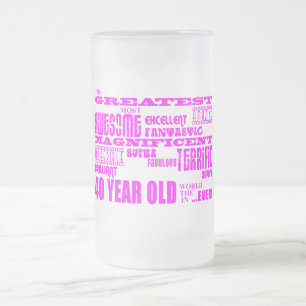 Chope Givrée Quarantième rose d'anniversaires de filles : Plus