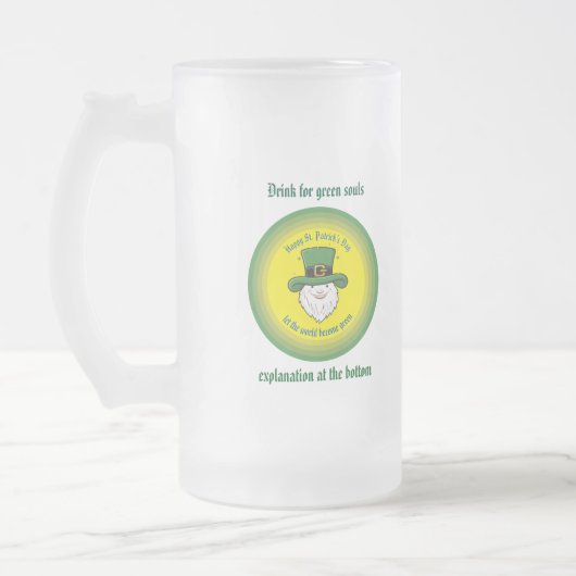 Chope Givrée Que le monde devienne vert (Gauche)