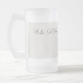 Chope Givrée Quirky Whimsical Black Cat Glittery-Bonjour magnif (Gauche)