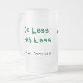 Chope Givrée Ralentissez-LE drinkware (Devant gauche)