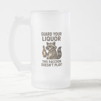 Chope Givrée Raton laveur ivre