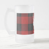 Chope Givrée Red Buffalo Plaid & White Deer (Gauche)