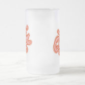 Chope Givrée Reine avec couronne, conception de la typographie (Centre)