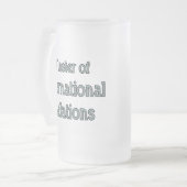 Chope Givrée Relations internationales (Devant gauche)