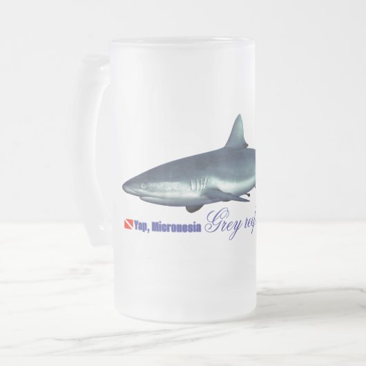 Chope Givrée requin gris cool (Devant gauche)