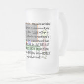 Chope Givrée Retraite de l'enseignant "Parents fous" histoire A (Devant droit)