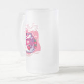 Chope Givrée Retro 90s Japonais Kawaii Lait de fraise Frosted  (Devant gauche)