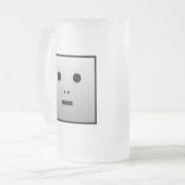 Chope Givrée Robot anonyme - Customisé (Devant gauche)