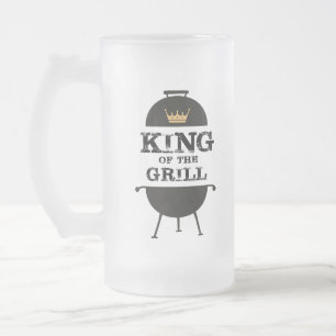 Chope Givrée Roi Du Grill, Couronne D'Or Noir