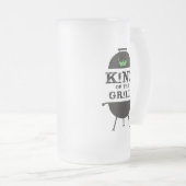 Chope Givrée Roi Du Grill, Couronne Verte Noire (Devant droit)