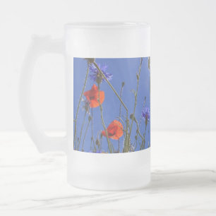 Chope Givrée roses rouges et violets embrassant un ciel et un s