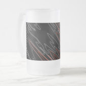 Chope Givrée Rouge noir marbré (Devant gauche)
