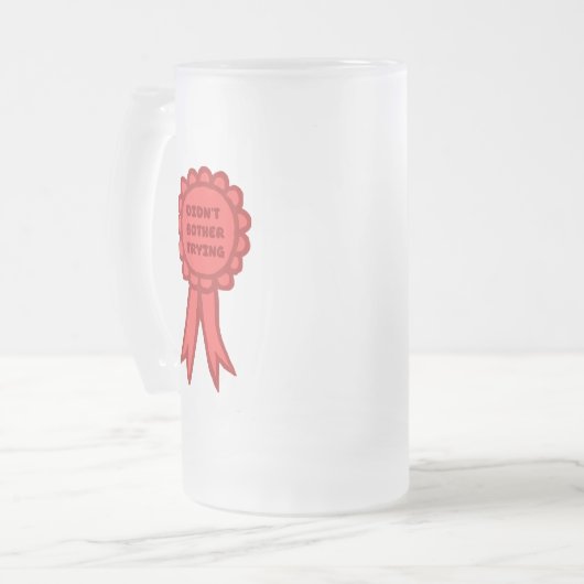 Chope Givrée Ruban de Récompense Rouge Ridicule Sans Effort (Devant gauche)
