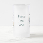 Chope Givrée Saint Bernard Cadeaux de Noël (Centre)