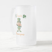 Chope Givrée Saint Patrick's Day-Leprechaun- (Devant gauche)