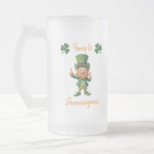 Chope Givrée Saint Patrick's Day-Leprechaun- (Gauche)