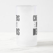 Chope Givrée Salue Mon Cher Design De Typographie Dessinée À La (Centre)