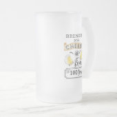 Chope Givrée Salutations et bières à 100 ans Anniversaire (Devant droit)