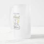 Chope Givrée Salutations et bières à 50 ans Anniversaire (Devant gauche)