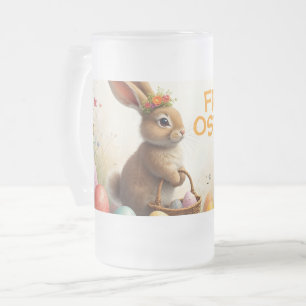 Chope Givrée Salutations printanières du lapin de Pâques