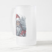 Chope Givrée Samurai Père Noël Warrior Christmas Art Cadeau (Devant gauche)