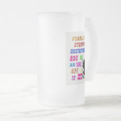 Chope Givrée Sans Peur Forte Inarrêtable Elle Est (Devant droit)