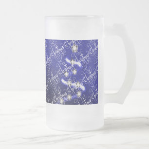 Chope Givrée Sapin de Noël et Étoiles -