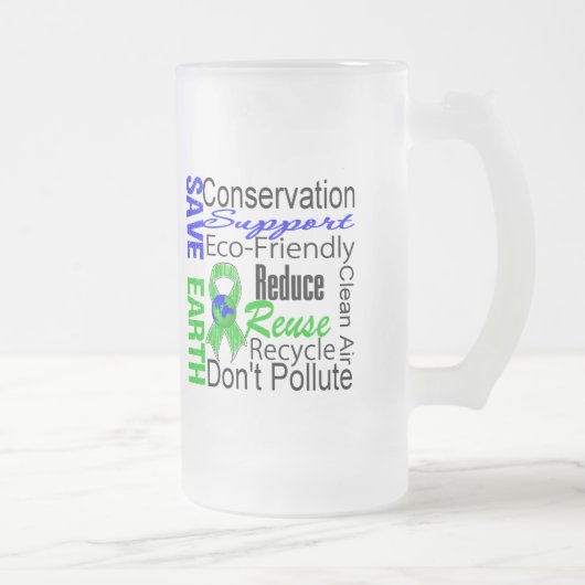 Chope Givrée Sauvez le collage de conscience d'environnement de (Droit)
