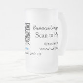 Chope Givrée Scanner pour payer le code q r paypal venmo ajoute (Devant droit)
