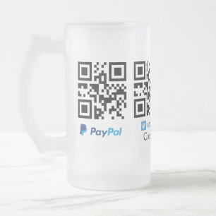Chope Givrée Scanner pour payer le code q r paypal venmo ajoute