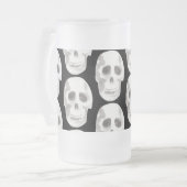 Chope Givrée Scary Scull Black & White Pattern (Devant gauche)