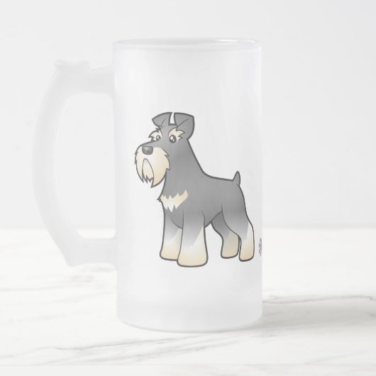 Chope Givrée Schnauzer géant/standard/miniature de bande (Gauche)