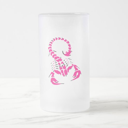 Chope Givrée scorpion rose venimeux très insecte veineux (Centre)