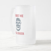 Chope Givrée Scull de barbe | Motorcycle | Faites-moi confiance (Devant gauche)