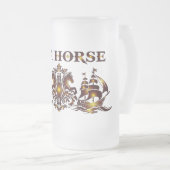 Chope Givrée SEA HORSE Glass Beer (Devant droit)