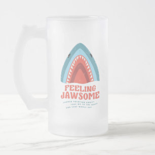 Chope Givrée Sentir Jawsome Requin drôle Puns d'été givré Gl