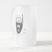 Chope Givrée Seul le barbu survit (Devant gauche)