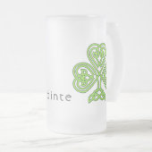 Chope Givrée Shamrock celtique Green St. Patrick's Day Sainte (Devant droit)