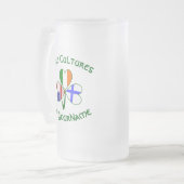 Chope Givrée Shamrock personnalisé des drapeaux irlandais améri (Devant gauche)