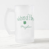 Chope Givrée Shamrock vert personnalisé MOH Beer Stein (Gauche)