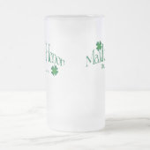 Chope Givrée Shamrock vert personnalisé MOH Beer Stein (Centre)