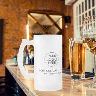 Chope Givrée Simple Ajouter votre logo Nettoyer la typographie