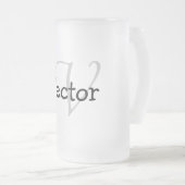 Chope Givrée simple minimum ajouter votre nom MONOGRAM GROOMSME (Devant droit)