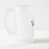 Chope Givrée simple minimum ajouter votre nom MONOGRAM GROOMSME (Gauche)