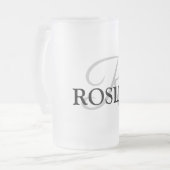 Chope Givrée simple minimum ajouter votre nom MONOGRAM GROOMSME (Devant gauche)