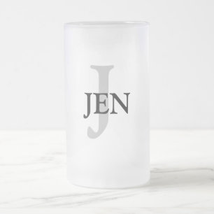 Chope Givrée simple minimum ajouter votre nom MONOGRAM GROOMSME