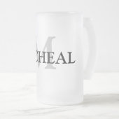 Chope Givrée simple minimum ajouter votre nom MONOGRAM GROOMSME (Devant droit)